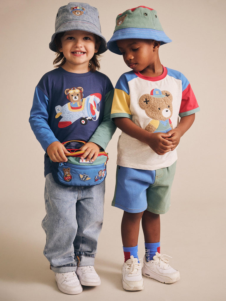 Huxbaby I'm a Real Huxbear Boxy Tee