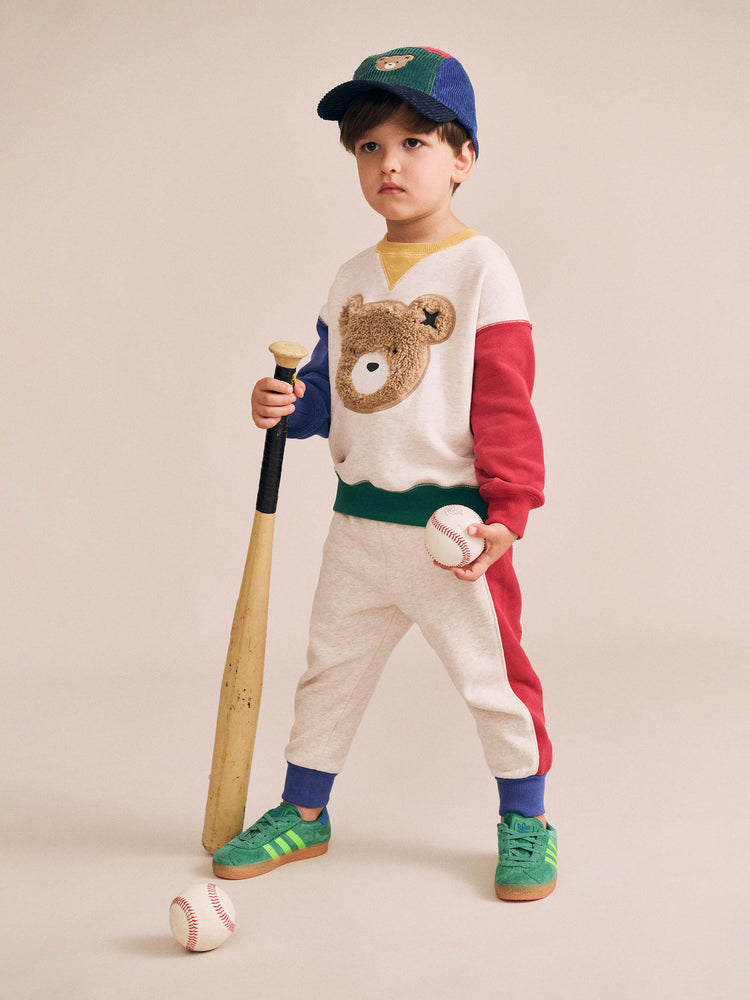 Huxbaby FURRY HUXBEAR COLOUR BLOCK SWEATSHIRT