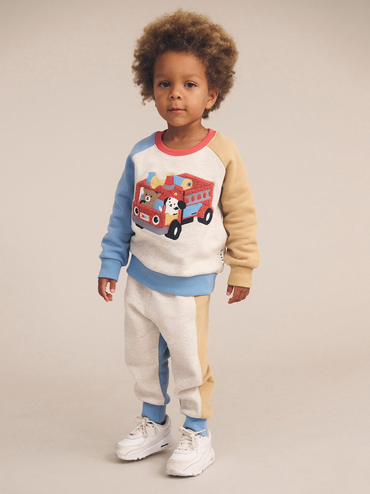 Huxbaby RETRO SPLICE TRACK PANT