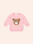 Huxbaby BLUSH FURRY HUXBEAR SWEATSHIRT