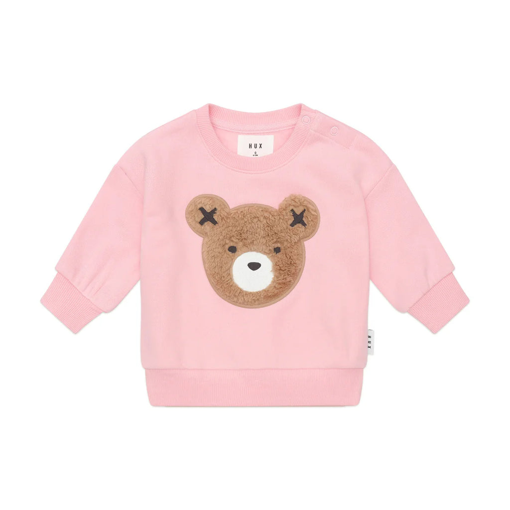 Huxbaby BLUSH  FURRY HUXBEAR TRACK PANT and TOP Set With Free TOY Special Combo Set