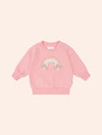 Huxbaby WHIMSICAL RAINBOW SWEATSHIRT