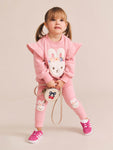 Huxbaby FLOWER FIELD BUNNY SWEATSHIRT