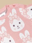 Huxbaby Bunny Love Knit Jumper (3M-8Y)