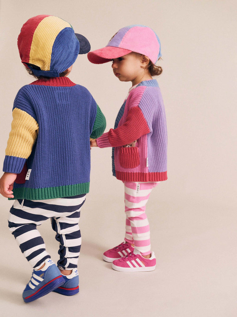 Huxbaby COLOUR BLOCK HUXETTE CARDIGAN
