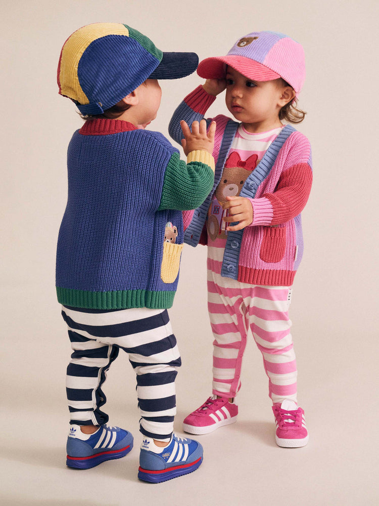 Huxbaby COLOUR BLOCK HUXETTE CARDIGAN