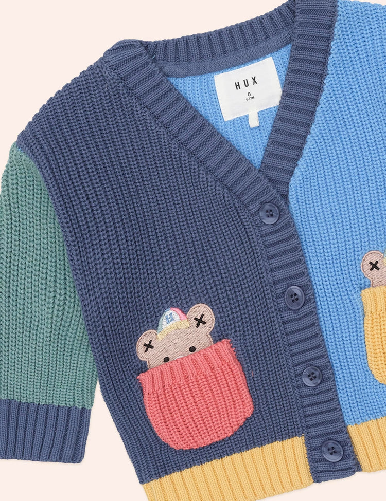 Huxbaby PEEPING POCKET HUX CARDI