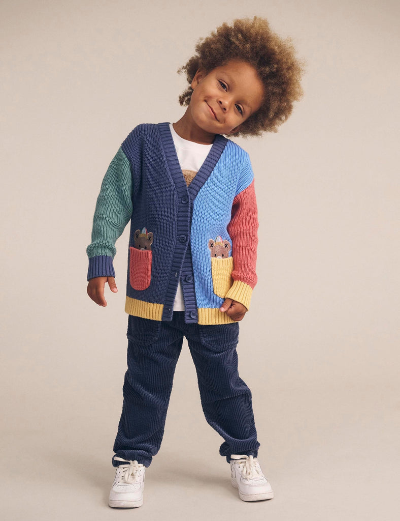 Huxbaby PEEPING POCKET HUX CARDI