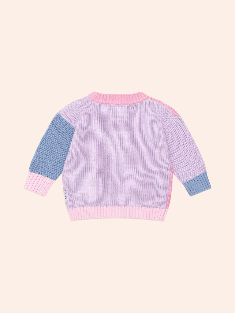 Huxbaby PEEPING POCKET GIRL CARDI