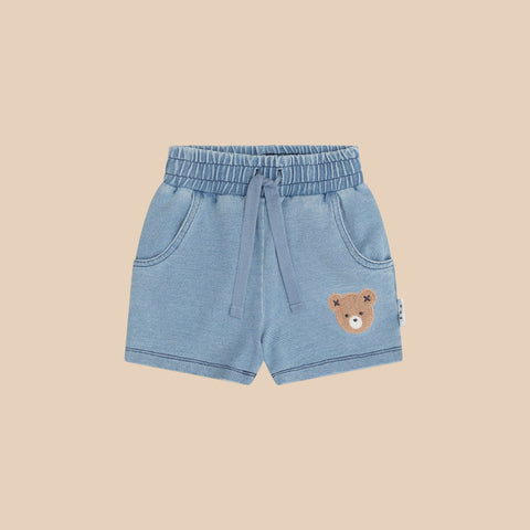 Huxbaby HUXBEAR KNIT DENIM SHORT