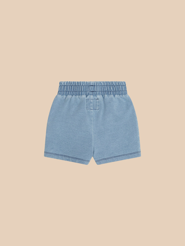 Huxbaby HUXBEAR KNIT DENIM SHORT