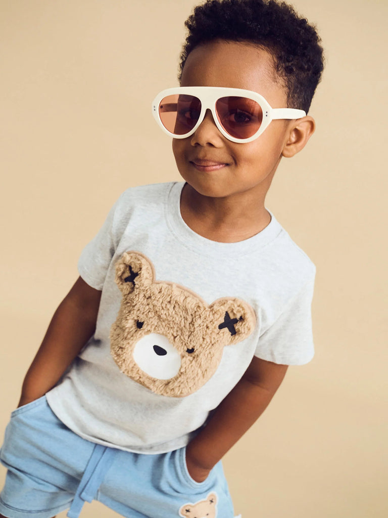 Huxbaby HUXBEAR KNIT DENIM SHORT