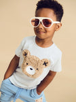 Huxbaby HUXBEAR KNIT DENIM SHORT