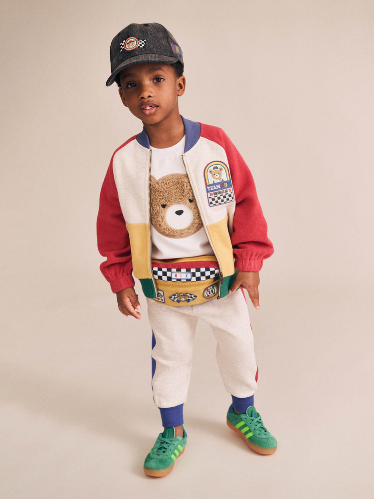 Huxbaby COLOUR BLOCK SPLICE TRACKPANT