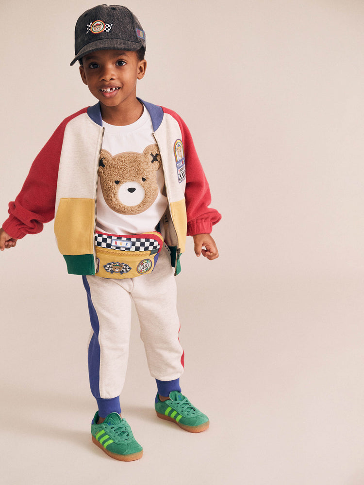 Huxbaby COLOUR BLOCK SPLICE TRACKPANT