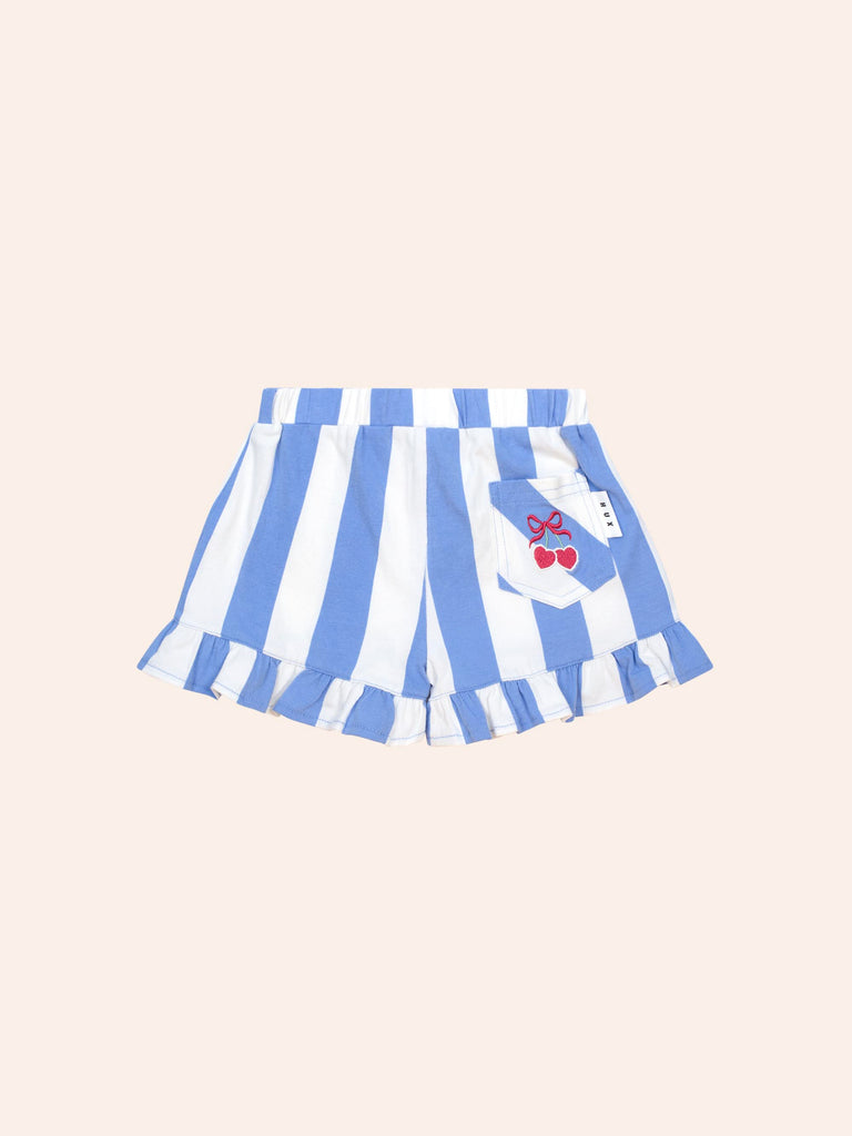 Huxbaby Seaside Cherry Stripe Frill Skort
