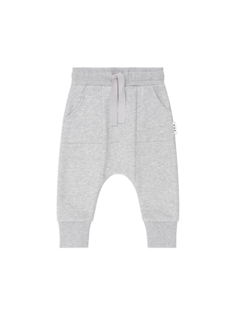 Huxbaby GREY DROP CROTCH TRACKPANT