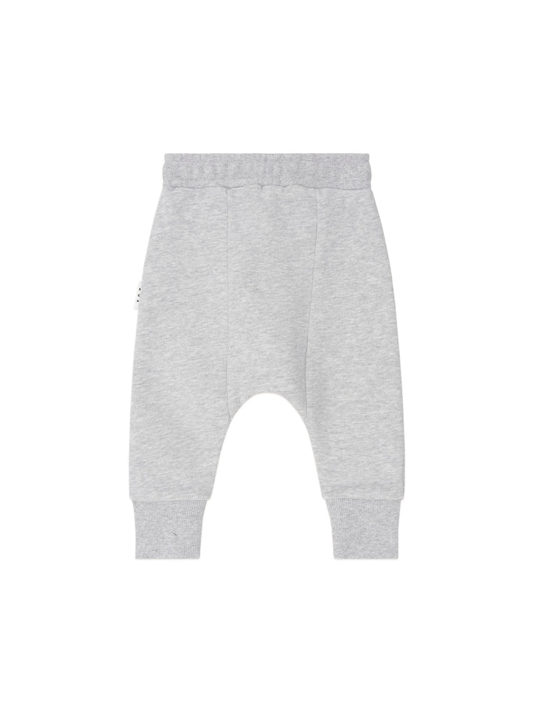 Huxbaby GREY DROP CROTCH TRACKPANT
