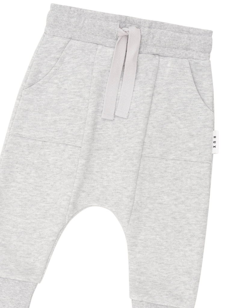 Huxbaby GREY DROP CROTCH TRACKPANT
