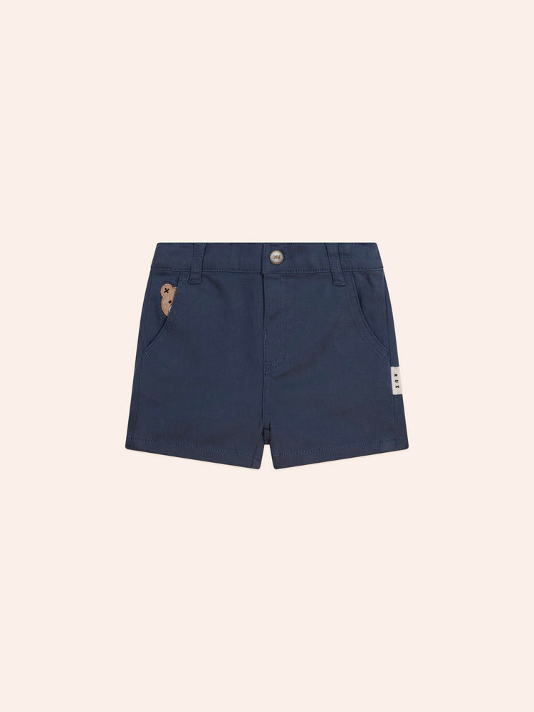 Huxbaby In the Navy Huxbear Chino Shorts