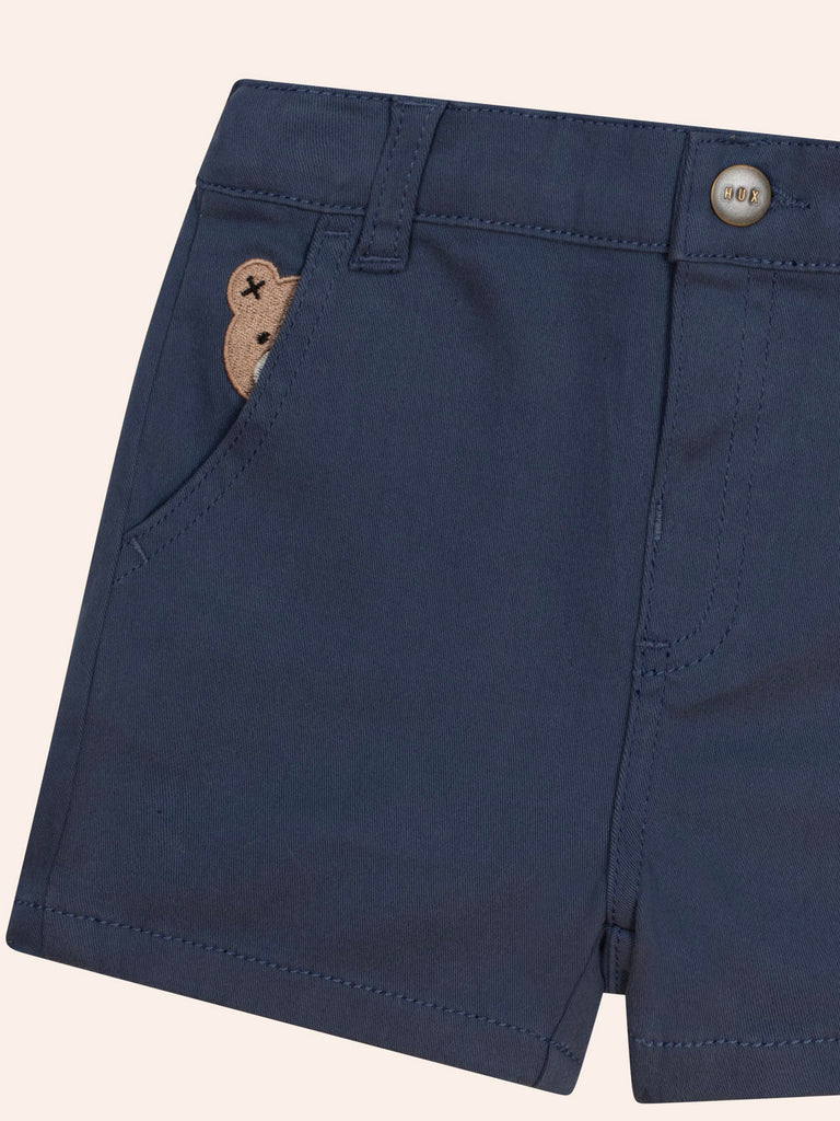 Huxbaby In the Navy Huxbear Chino Shorts