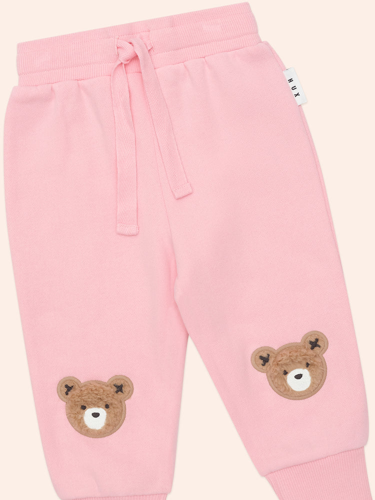 Huxbaby BLUSH  FURRY HUXBEAR TRACK PANT