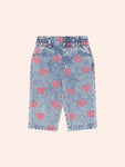 Huxbaby DREAMY DENIM HEARTS JEANS