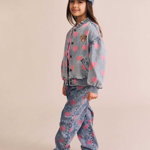 Huxbaby DREAMY DENIM HEARTS JEANS