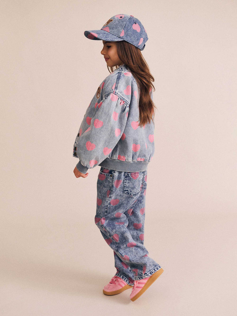 Huxbaby DREAMY DENIM HEARTS JEANS