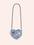 Huxbaby I Heart Fruit Denim Shoulder Bag