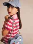 Huxbaby I Heart Fruit Denim Shoulder Bag