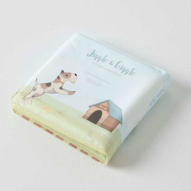 Jiggle&Giggle Puppy Play Bath Book