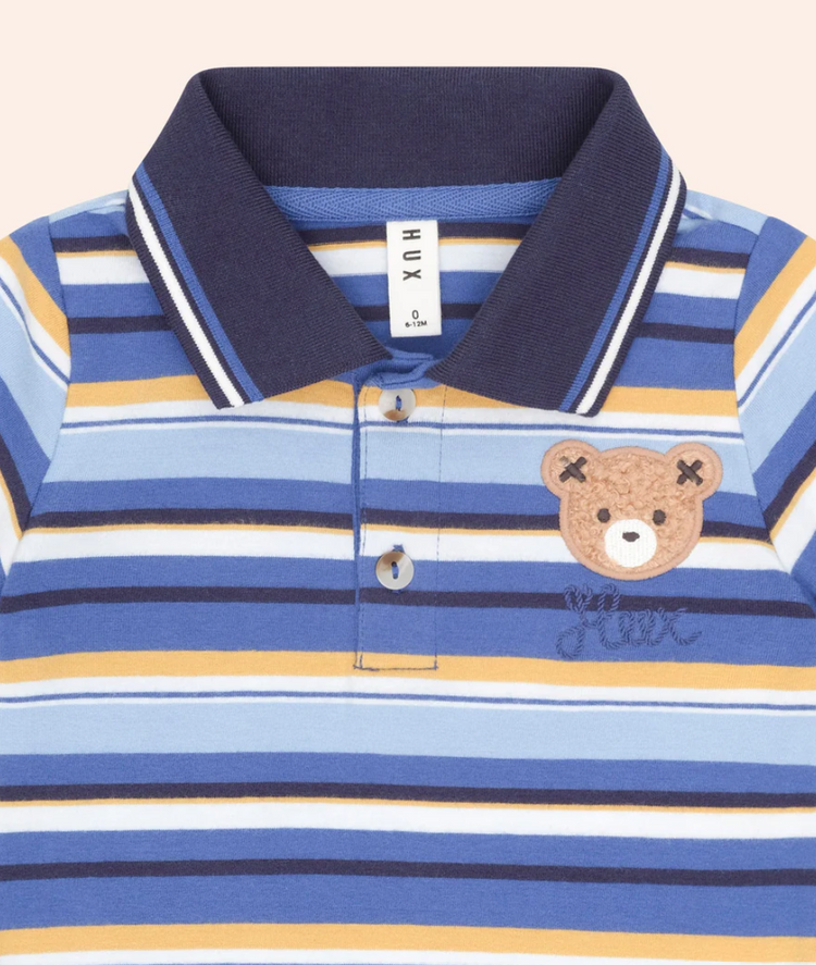 Huxbaby Hux Stripe Polo