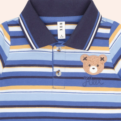 Huxbaby Hux Stripe Polo