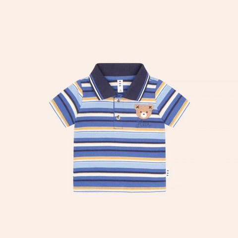 Huxbaby Hux Stripe Polo