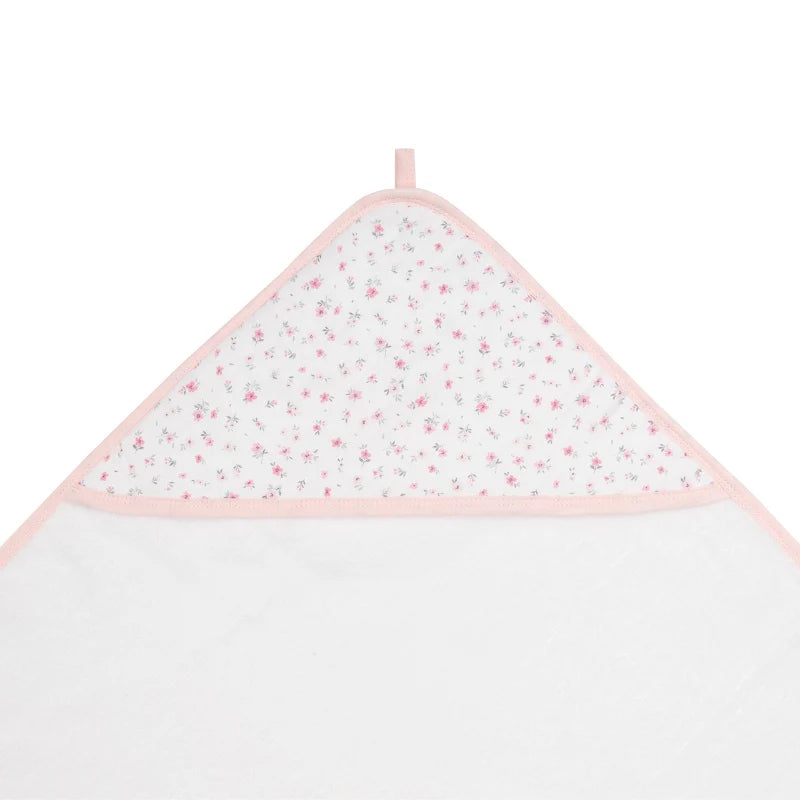 ALL4ELLA Baby hooded towel - Pink Petals