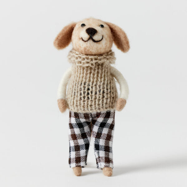 Jiggle & Giggle Brian Felt Dog