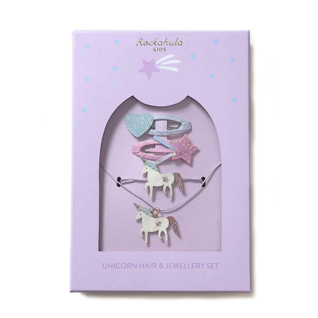 Rockahula Kids Unicorn Hair & Jewellery Set