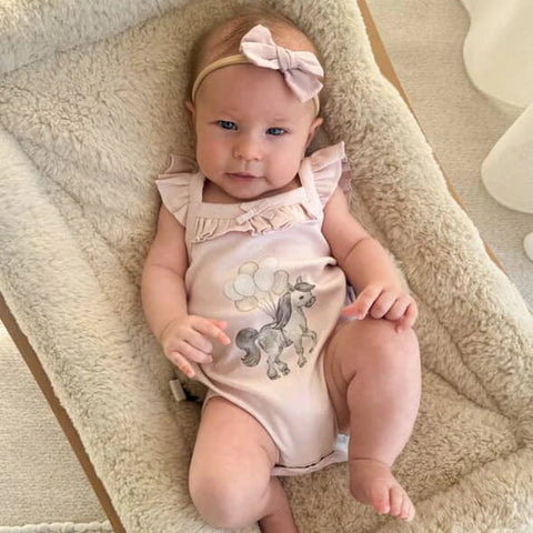 Aster&Oak DAPPLE PONY  SINGLET ONESIE