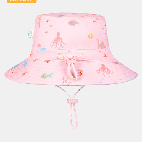 Toshi Swim Kids Sunhat Classic - CORAL