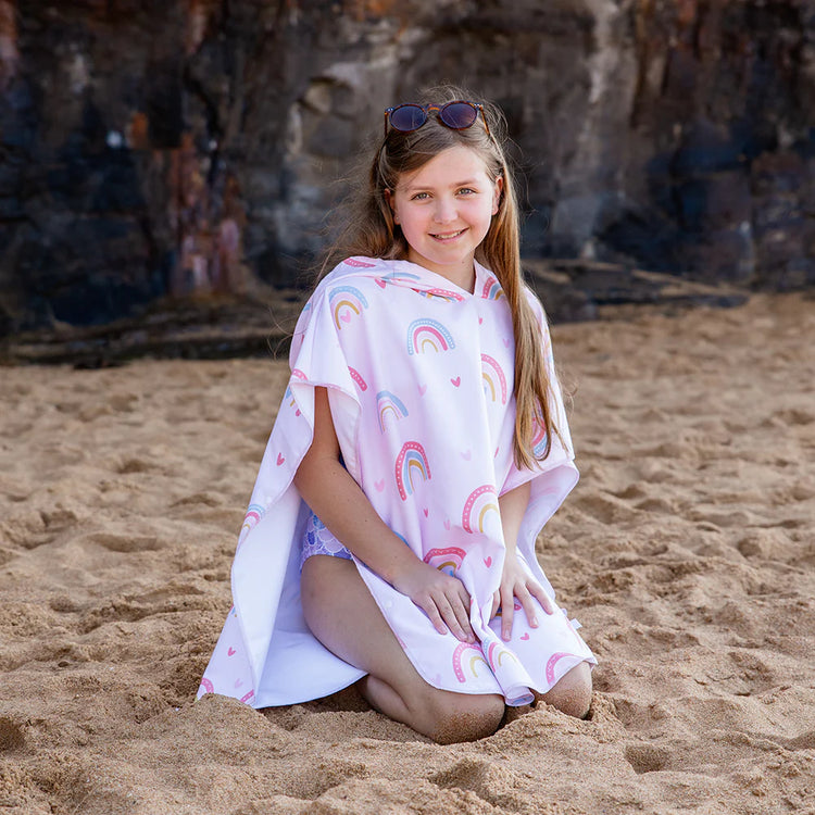 Lesimo Sand Free Kids Hooded Towel - Unicorn