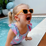 BUKIBABY 3+ Haute Shades -Polarised Kids Sunglasses Apricot