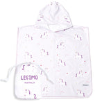 Lesimo Sand Free Kids Hooded Towel - Unicorn