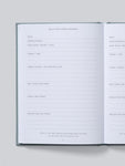 Write to Me IVF Journal. Grey