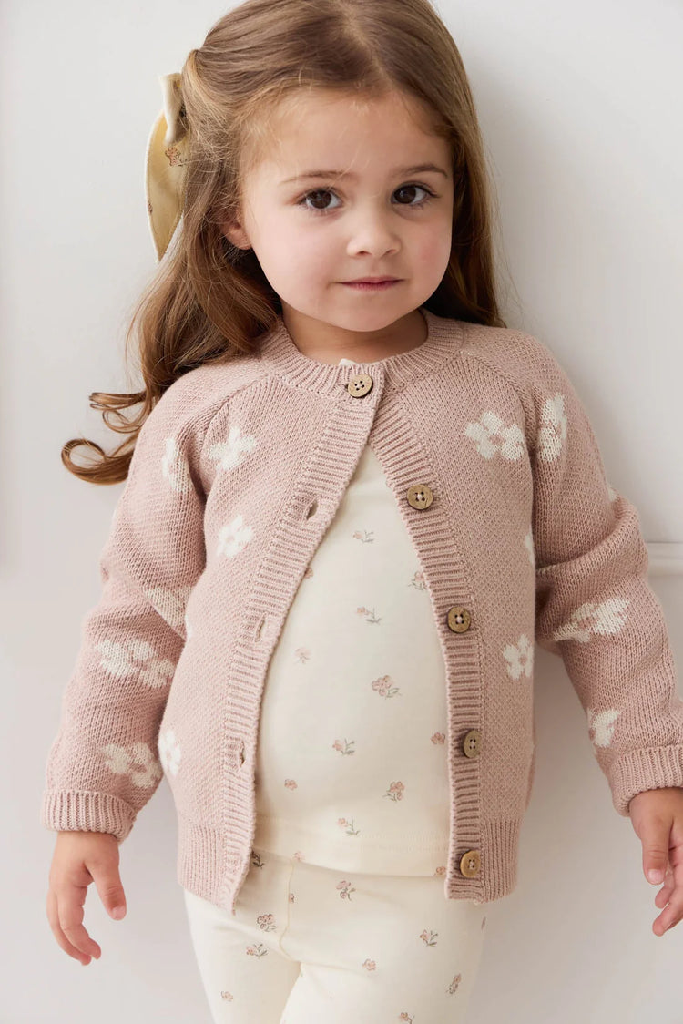 Jamie Kay Harper Cardigan - Frankie Knit Rose