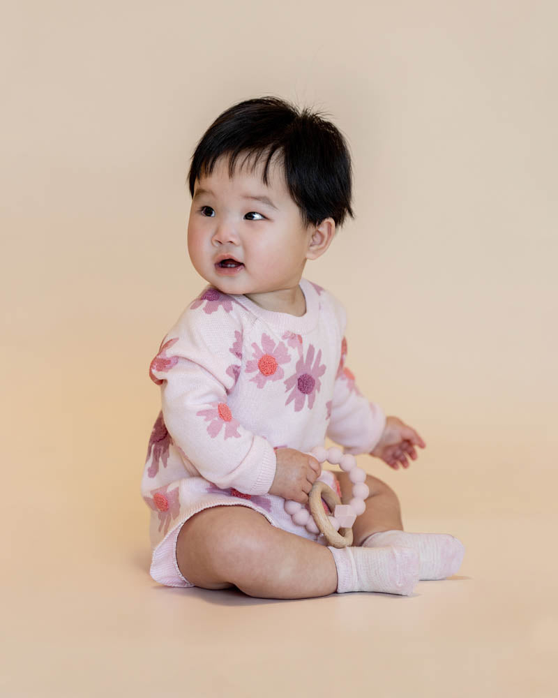 Fox & Finch ORCHARD BLOOM ORGANIC KNITTED BODYSUIT