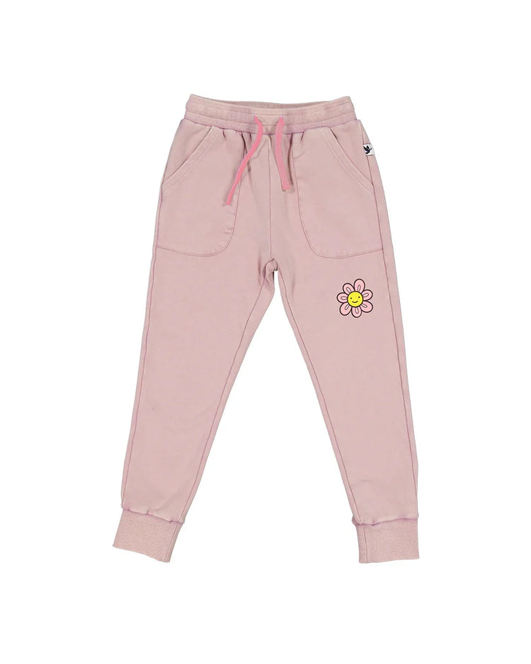 RADICOOL KID DAISY ACID WASH RELAXED PANT