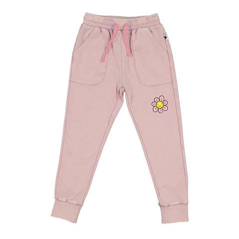 RADICOOL KID DAISY ACID WASH RELAXED PANT