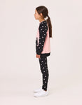RADICOOL KIDS LOVE CAT RAGLAN CREW