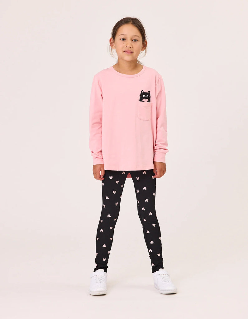 RADICOOL KID LOVE HEARTS LEGGING
